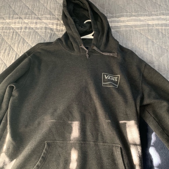 Vans Other Off The Wall Large Hoodie Grey Poshmark